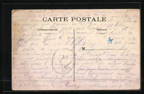 AK Mainsat, Place du Marché