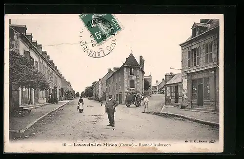 AK Lavaveix-les-Mines, Route d`Aubusson