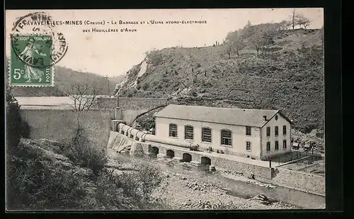AK Lavaveix-les-Mines, Le Barrage et l`Usine hydro-électrique