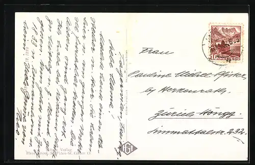 AK Tägerwilen, Panorama mit Konstanz