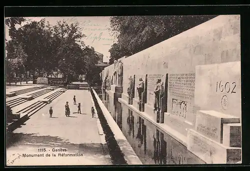 AK Genéve, Monument de la Réformation