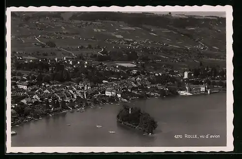 AK Rolle, Vu d`avion