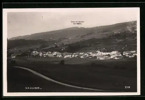 AK Vaulion, Vue générale avec Dent de Vaulion