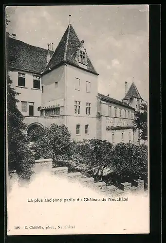 AK Neuchatel, La plus ancienne partie du Chateau