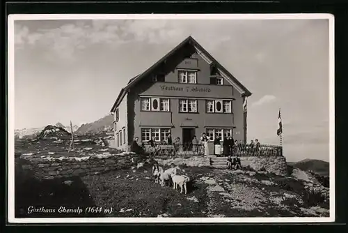 AK Wasserauen, Gasthaus Ebenalp