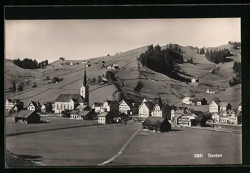 AK Gonten, Gesamtansicht mit Kirche