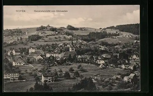 AK Teufen, Generalansicht von Südwesten