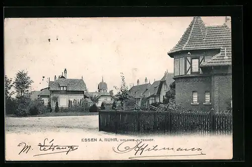 AK Essen a. Ruhr, Kolonie Altenhof