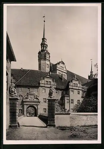 Foto-AK Deutscher Kunstverlag, Nr. 4: Torgau, Schloss Hartenfels