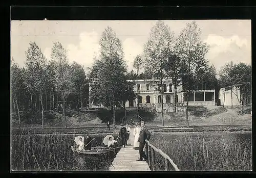 AK Plau am See, Gasthof Wendenburg