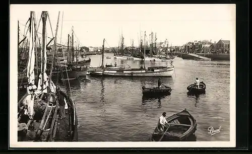 AK Les Sables D`Olonne, Le Port, Hafen