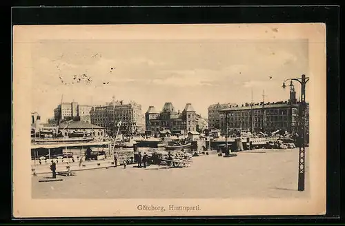 AK Göteborg, Hamnparti, Hafen