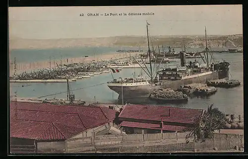 AK Oran, Le Port et la defense mobile, Hafen
