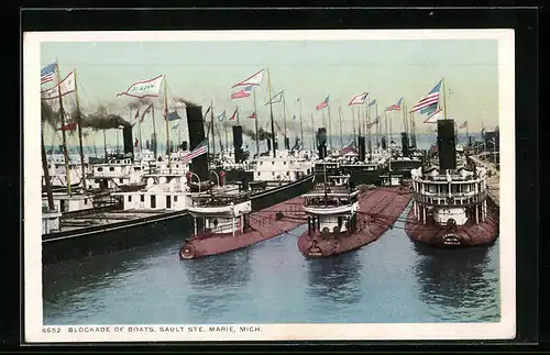 AK Sault Ste. Marie, Blockade of Boats, Hafen