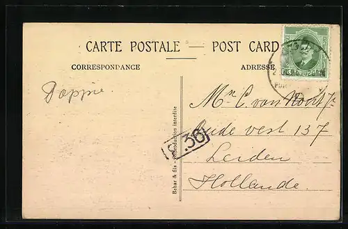 AK Port Said, Vue du Port, Hafen