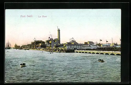 AK Port Said, Le Port, Hafen