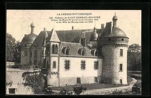 AK Saint Germain-Beaupré, Le Chateau
