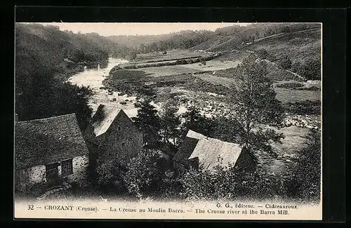 AK Crozant, La Creuse de Moulin Barra
