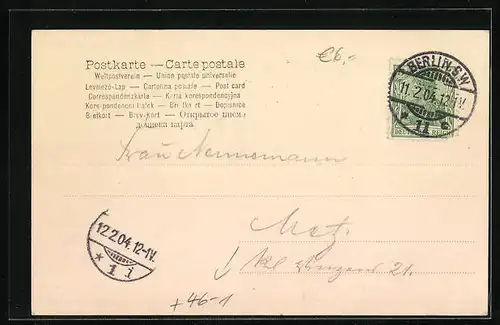 AK Berlin, Spittelmarkt mit Strassenbahn