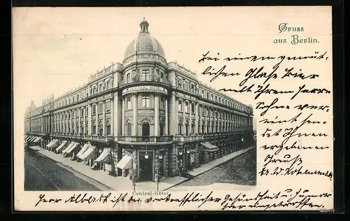 AK Berlin, Central-Hotel
