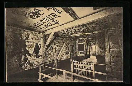 AK Heidelberg, Der Carcer in der Universität, Innenansicht