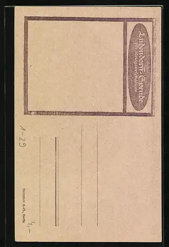 AK Portrait Paul von Hindenburg mit Eisernes Kreuz