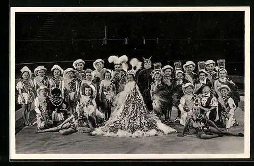 AK München-Solln, C. H. Schäfers Circus-Stadt Liliput, Memlingstrasse 11