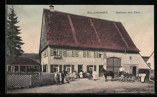 AK Wellendingen, Gasthaus zum Stern