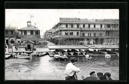 AK Port-Said, Rue du Commerce