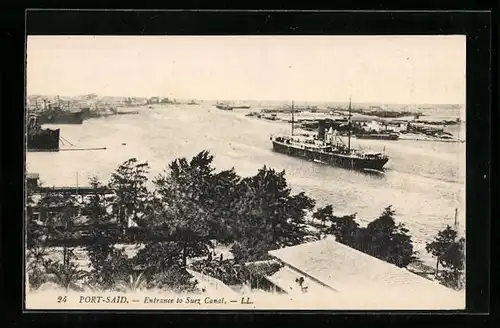 AK Port-Said, Entrance to Suez Canal