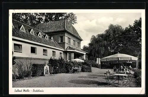 AK Landpoststempel Eicken über Melle