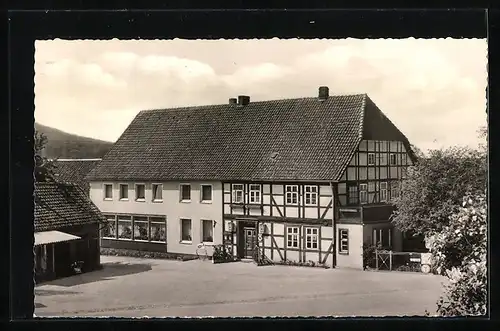 AK Landpoststempel 3211 Heinum