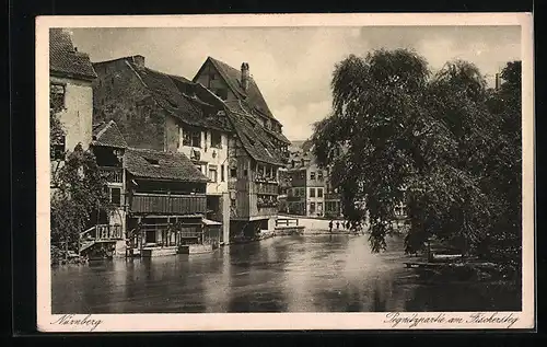 AK Landpoststempel Beerbach auf (Pegnitz) Land