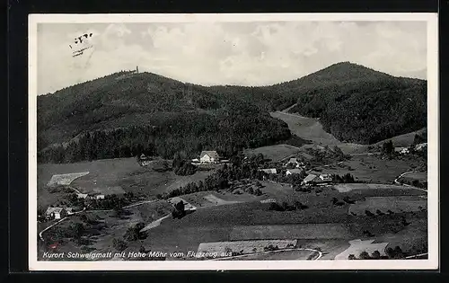AK Landpoststempel Schweigmatt über Schopfheim