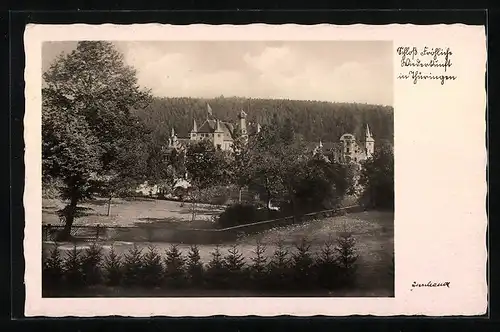 AK Landpoststempel Wolfersdorf über Neustadt (Orla)