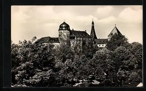 AK Landpoststempel Oberheinsdorf über Reichenbach (Vogtl.)