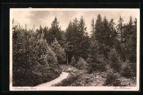 AK Landpoststempel Kirchweyhe Uelzen (Bez. Hnr.) Land