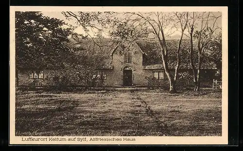 AK Keitum auf Sylt, Altfriesisches Haus