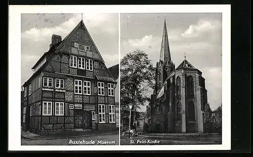 AK Buxtehude, Museum, St. Petri-Kirche