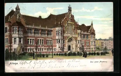 AK Hamburg-Altona, Das neue Museum