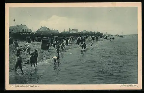 AK Nordseebad Duhnen, Strandleben
