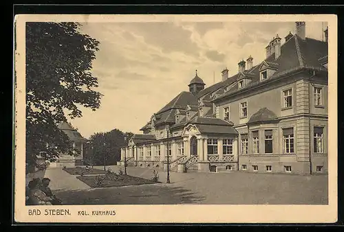 AK Bad Steben, Kgl. Kurhaus