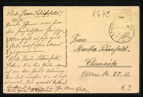 AK Bad Steben, Kgl. Kurhaus