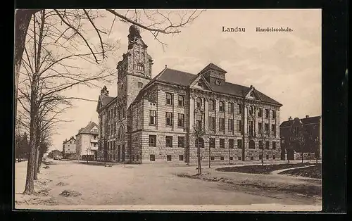 AK Landau /Pfalz, Handelsschule