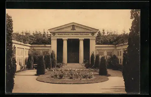 AK Hamburg, Friedhof in Ohlsdorf