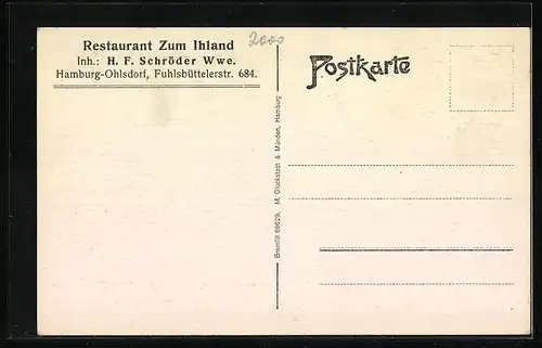 AK Hamburg-Ohlsdorf, Friedhof