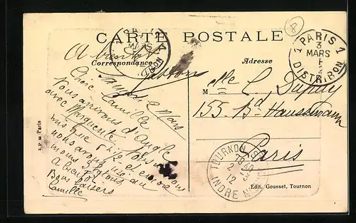 AK Tournon-St-Martin, Bords de la Creuse Ècluse et Moulin