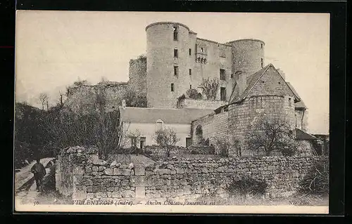 AK Villentrois, Ancien Chateau, ensemble est