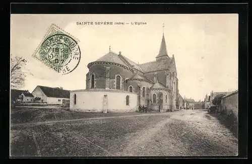 AK Sainte-Sevère, L`Eglise