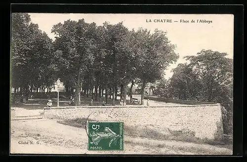 AK La Chatre, Place de l`Abbaye